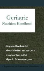 book Geriatric: Nutrition Handbook