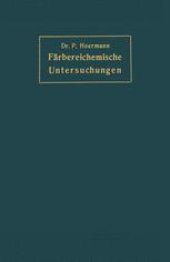 book Färbereichemische Untersuchungen: Anleitung zur Untersuchung Bewertung der wichtigsten Färberei-, Bleicherei-, Druckerei- und Appretur-Materialien