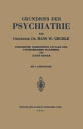 book Grundriss der Psychiatrie