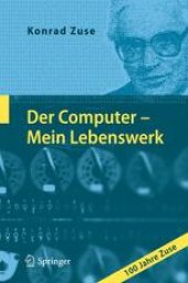 book Der Computer - Mein Lebenswerk