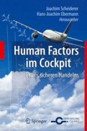 book Human Factors im Cockpit: Praxis sicheren Handelns für Piloten