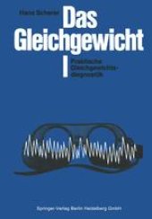 book Das Gleichgewicht: I Praktische Gleichgewichtsdiagnostik