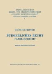 book Bürgerliches Recht: Familienrecht