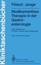 book Medikamentöse Therapie in der Gastroenterologie