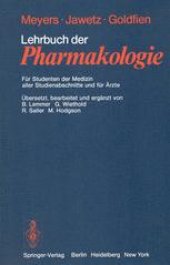 book Lehrbuch der Pharmakologie: Für Studenten der Medizin aller Studienabschnitte und für Ärzte