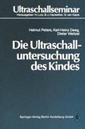 book Die Ultraschalluntersuchung des Kindes