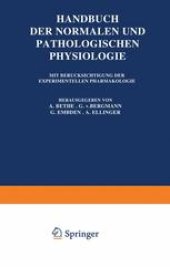 book Handbuch der Normalen und Pathologischen Physiologie: Vierzehnter Band / Erste Hälfte Fortpflanzung · Entwicklung und Wachstum