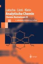 book Analytische Chemie: Chemie—Basiswissen III