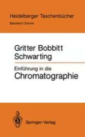 book Einführung in die Chromatographie