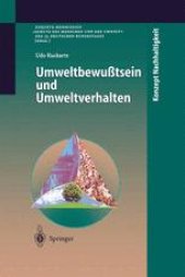 book Umweltbewußtsein und Umweltverhalten