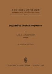 book Polyarthritis Chronica Progressiva