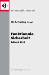 book Funktionale Sicherheit: Echtzeit 2013