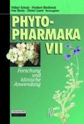 book Phytopharmaka VII: Forschung und klinische Anwendung