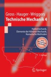 book Technische Mechanik: Band 4: Hydromechanik, Elemente der Höheren Mechanik, Numerische Methoden