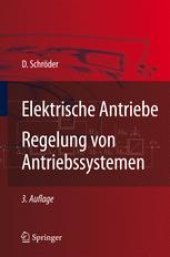 book Elektrische Antriebe - Regelung von Antriebssystemen