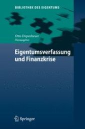 book Eigentumsverfassung und Finanzkrise