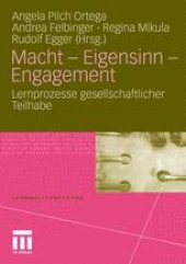 book Macht – Eigensinn – Engagement: Lernprozesse gesellschaftlicher Teilhabe