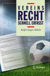 book Vereinsrecht - Schnell erfasst