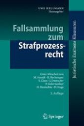 book Fallsammlung zum Strafprozessrecht