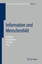 book Information und Menschenbild