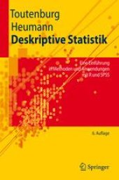 book Deskriptive Statistik: Eine Einführung in Methoden und Anwendungen mit R und SPSS