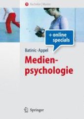 book Medienpsychologie