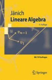 book Lineare Algebra