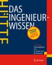 book Hütte - Das Ingenieurwissen