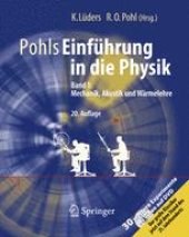 book Pohls Einführung in die Physik: Band 1: Mechanik, Akustik und Wärmelehre