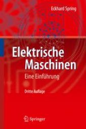 book Elektrische Maschinen: Eine Einführung