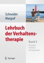 book Lehrbuch der Verhaltenstherapie: Band 3: Störungen im Kindes- und Jugendalter