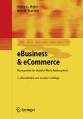 book eBusiness & eCommerce: Management der digitalen Wertschöpfungskette