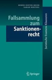 book Fallsammlung zum Sanktionenrecht