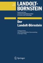 book Der Landolt-Börnstein: Erfolgsgeschichte einer wissenschaftlichen Datensammlung im Springer-Verlag