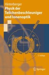 book Physik der Teilchenbeschleuniger und Ionenoptik