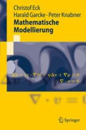 book Mathematische Modellierung