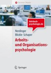 book Arbeits- und Organisationspsychologie