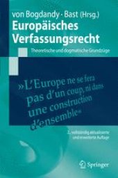 book Europäisches Verfassungsrecht: Theoretische und dogmatische Grundzüge