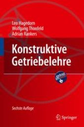 book Konstruktive Getriebelehre