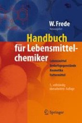 book Handbuch für Lebensmittelchemiker: Lebensmittel – Bedarfsgegenstände – Kosmetika – Futtermittel