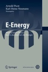 book E-Energy: Wandel und Chance durch das Internet der Energie