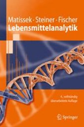 book Lebensmittelanalytik