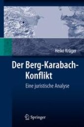 book Der Berg-Karabach-Konflikt: Eine juristische Analyse