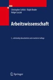 book Arbeitswissenschaft