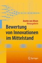 book Bewertung von Innovationen im Mittelstand