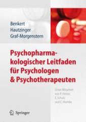 book Psychopharmakologischer Leitfaden für Psychologen und Psychotherapeuten