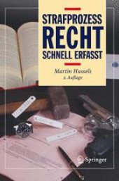 book Strafprozessrecht: Schnell erfasst