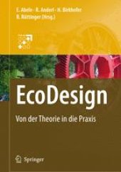 book EcoDesign: Von der Theorie in die Praxis