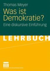 book Was ist Demokratie?: Eine diskursive Einführung