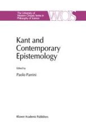 book Kant and Contemporary Epistemology